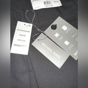 Michael Kors Mens Slacks Black